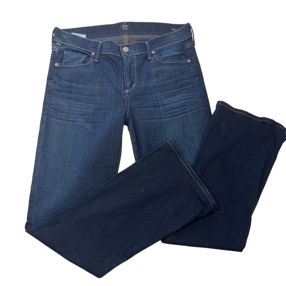 Citizens Of Humanity Dark Blue Boot Cut Jeans
